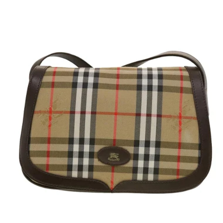 Pre-owned Fabric shoulder-bags Burberry Vintage