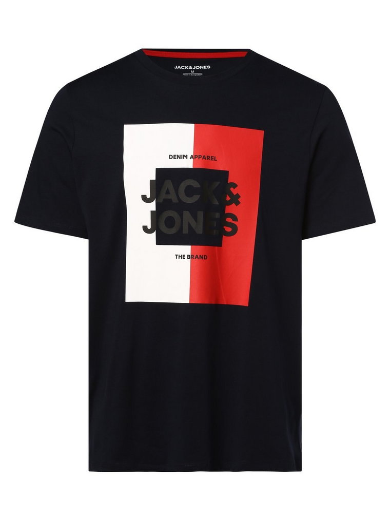 Jack & Jones - T-shirt męski  JJOscar, niebieski