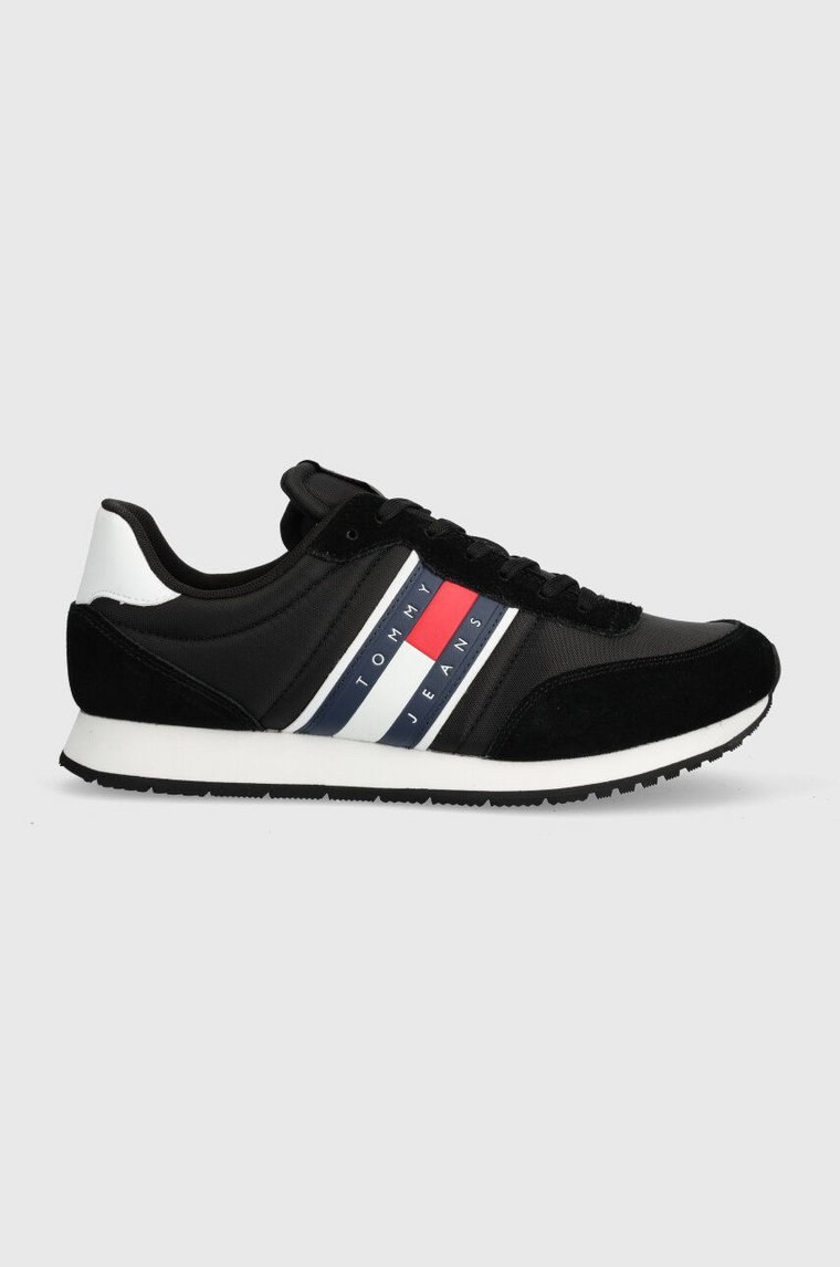 Tommy Jeans sneakersy TJM RUNNER CASUAL ESS kolor czarny EM0EM01351