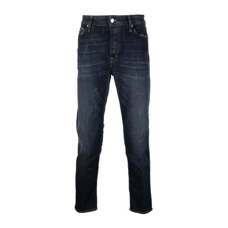 Mid-Blue Skinny-Cut Jeans Department Five