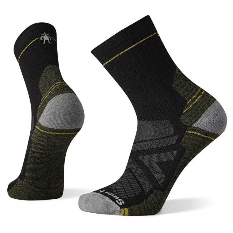 Męskie skarpety trekkingowe Smartwool Hike Light Cushion Mid Crew Socks black - 38-41