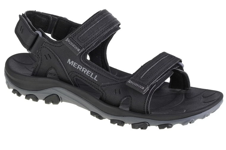Merrell Huntington Sport Convert Sandal J036871, Męskie, Czarne, sandały, nubuk, rozmiar: 45