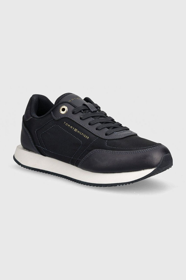 Tommy Hilfiger sneakersy ESSENTIAL RUNNER kolor granatowy FW0FW08004