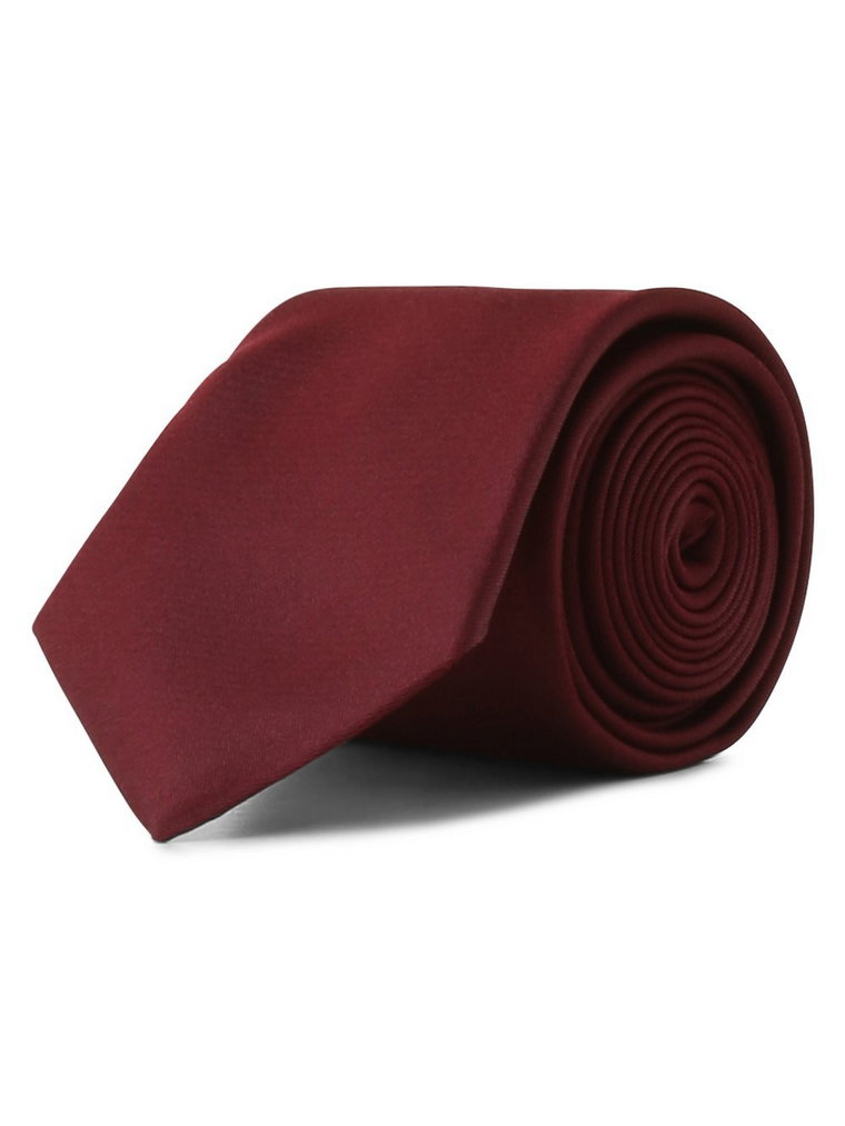 Olymp Level Five - Krawat jedwabny męski, czerwony