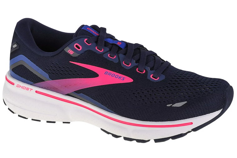 Brooks Ghost 15 1203801B460, Damskie, Granatowe, buty do biegania, tkanina, rozmiar: 36,5