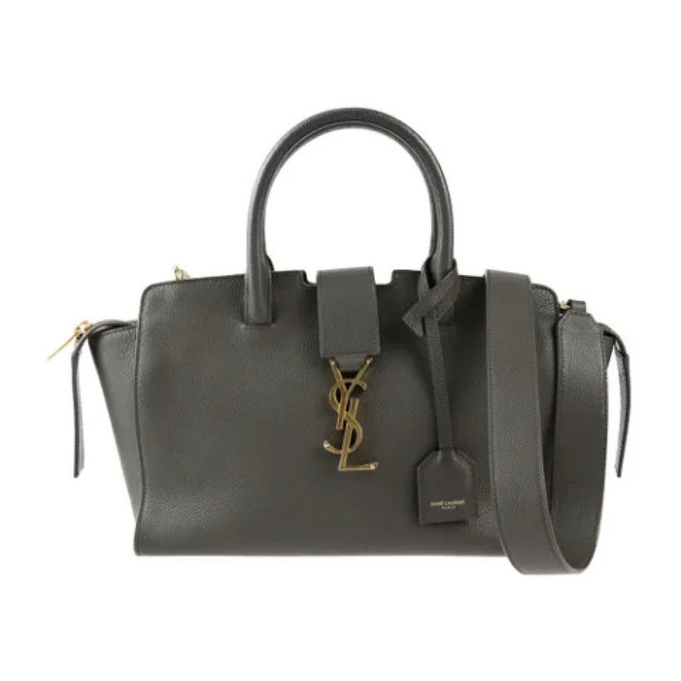 Pre-owned Leather totes Yves Saint Laurent Vintage