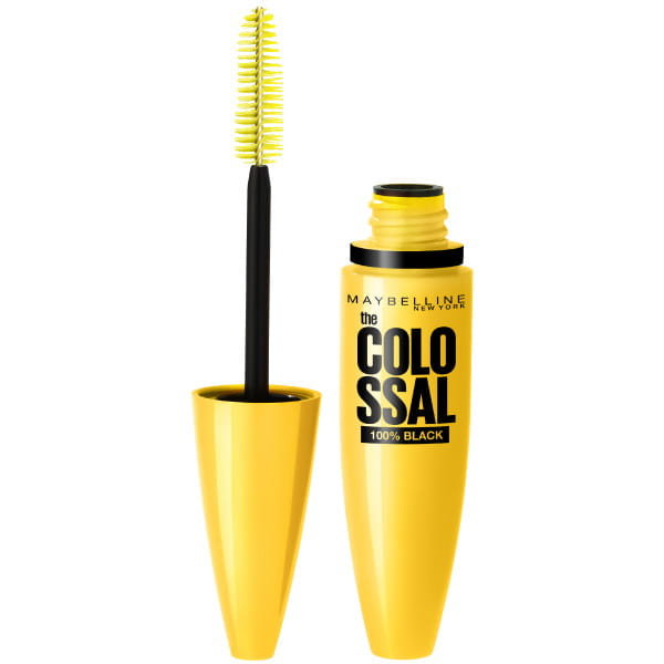 Maybelline Colossal 100% Black Mascara pogrubiający tusz do rzęs 10.7ml