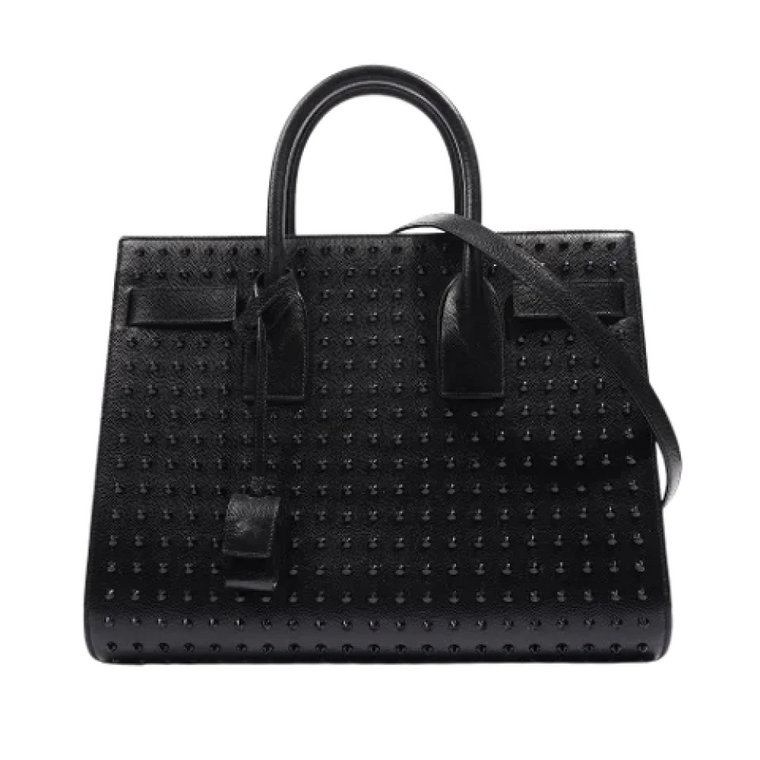 Pre-owned Leather handbags Saint Laurent Vintage