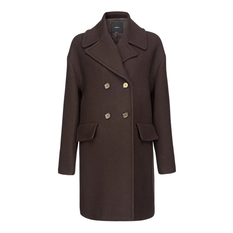 Double-Breasted Coats Pinko