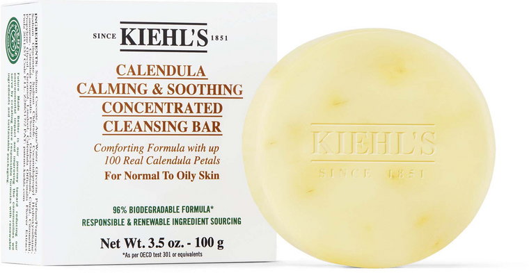 Calendula Calming & Soothing Concentrated Cleansing Bar - mydło w kostce do mycia twarzy