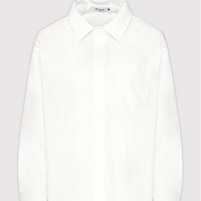 Koszula Basic 1018-008584-0001-581 Biały Oversize