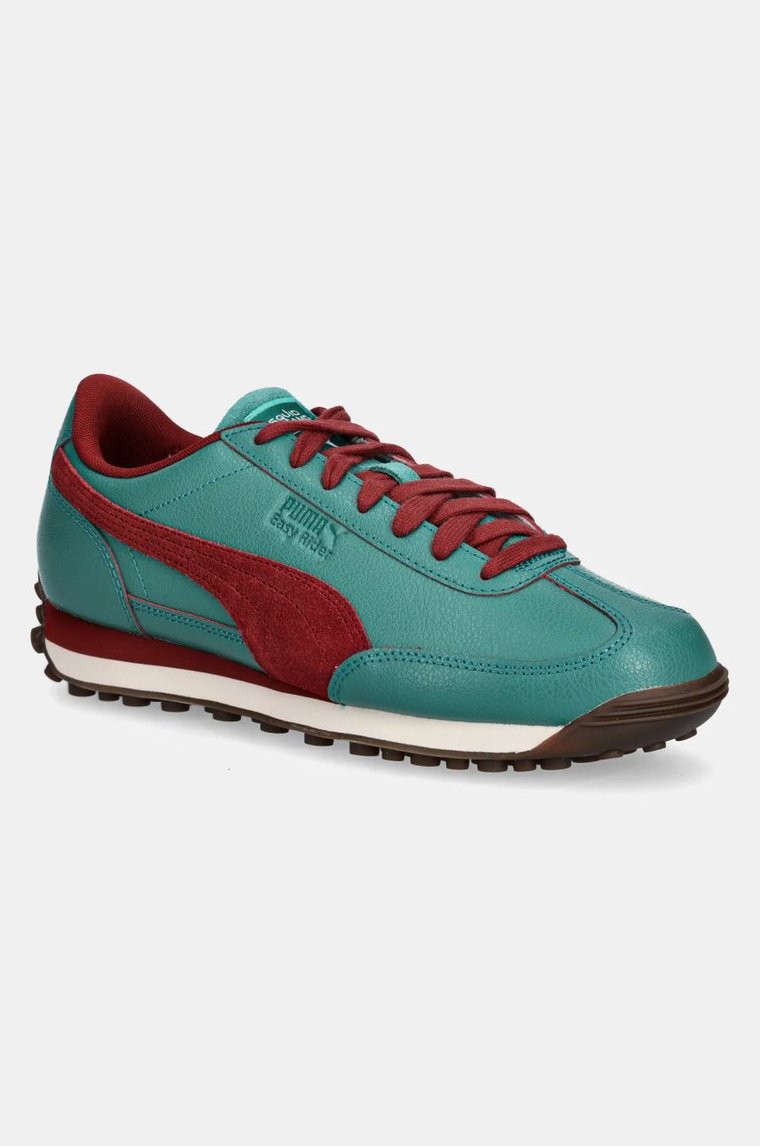 Puma sneakersy skórzane Easy Rider SQUID GAME kolor turkusowy 399431