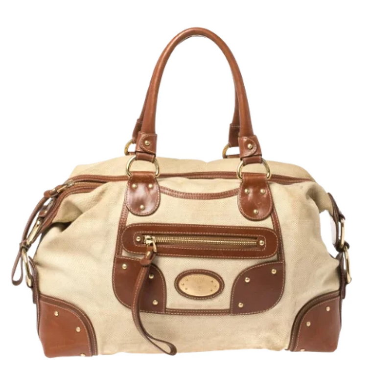 Pre-owned Canvas handbags Bally Pre-owned