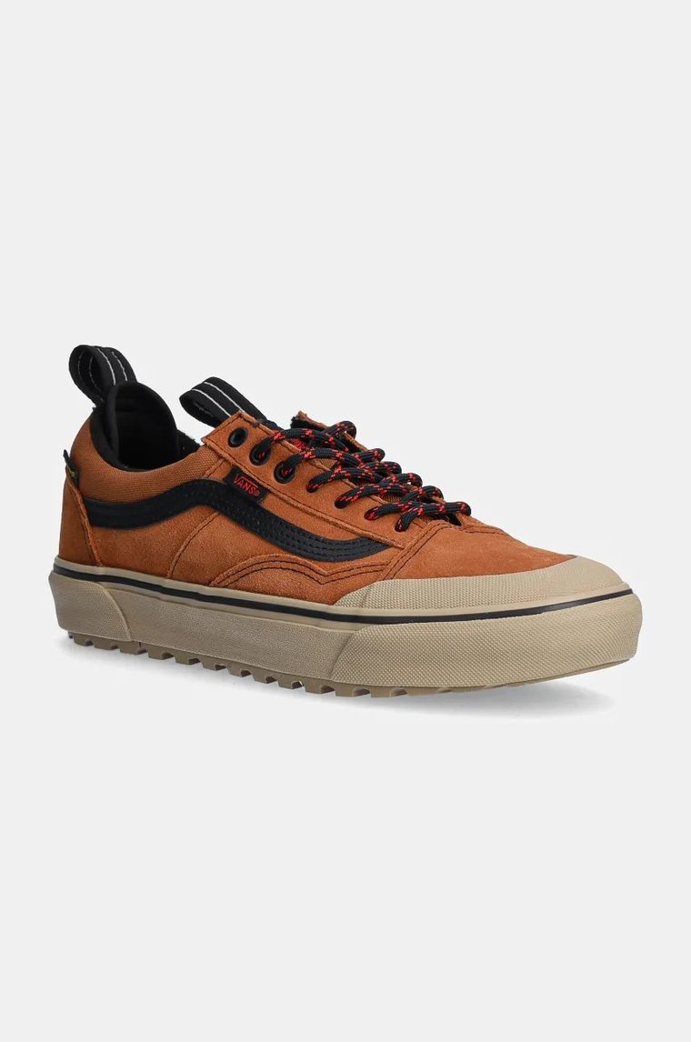 Vans tenisówki MTE Old Skool Waterproof męskie kolor brązowy VN000CVNN1Z1