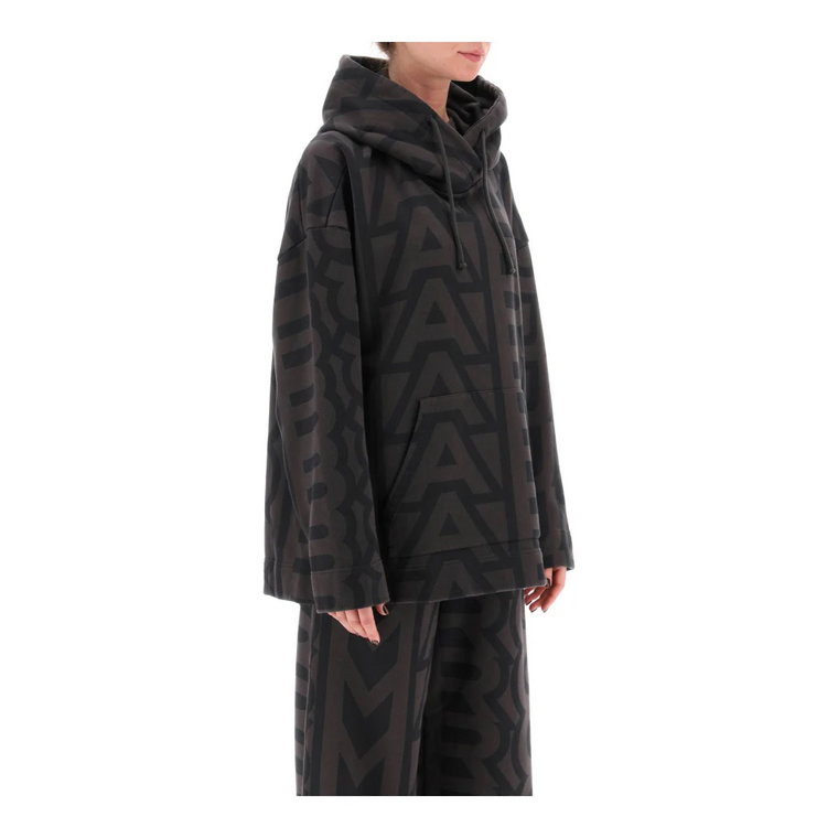 Monogramowy Oversize Hoodie Marc Jacobs