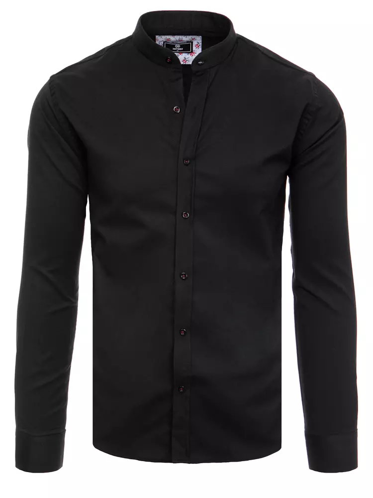 Koszula męska elegancka czarna Dstreet DX2323