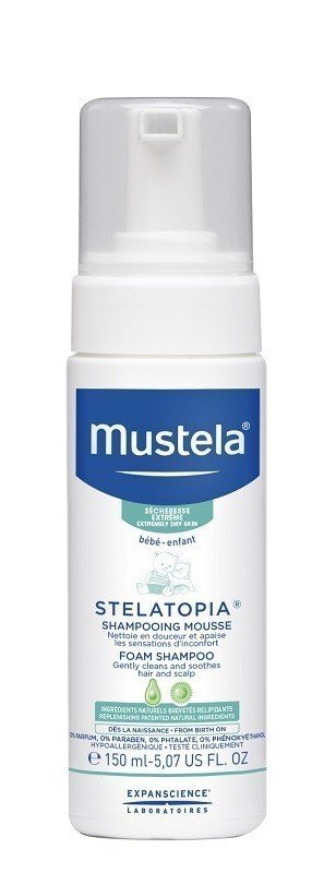 Mustela Bebe Stelatopia szampon w piance