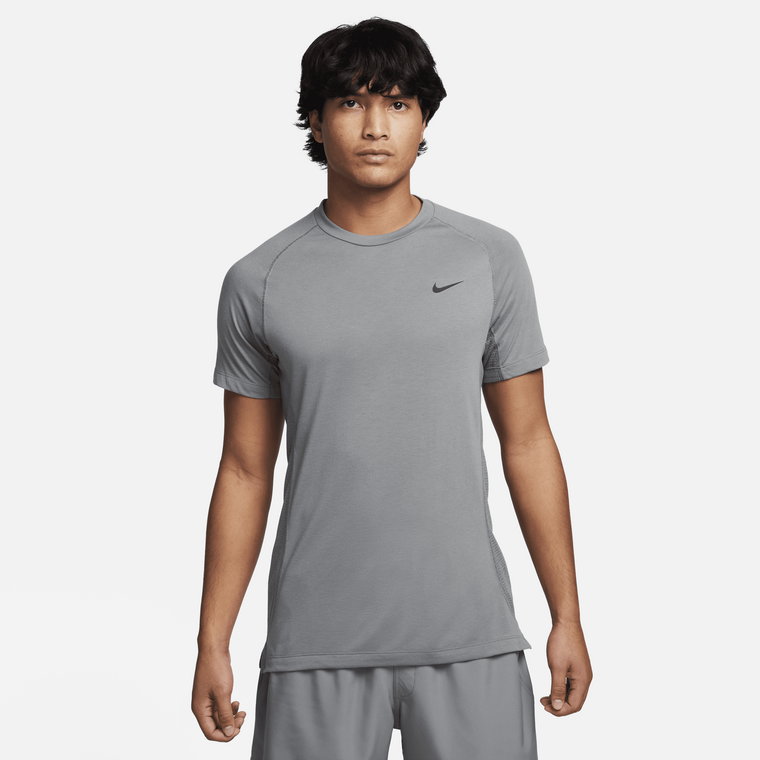 Męska koszulka z krótkim rękawem do fitnessu Dri-FIT Nike Flex Rep - Niebieski
