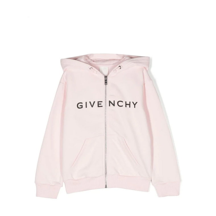 Dziecięcy Sweter z Logo Różowy Givenchy