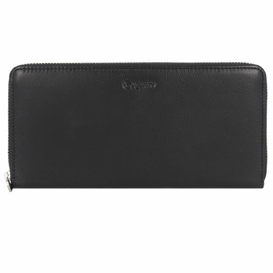 Esquire Viktoria Wallet RFID Leather 19 cm schwarz