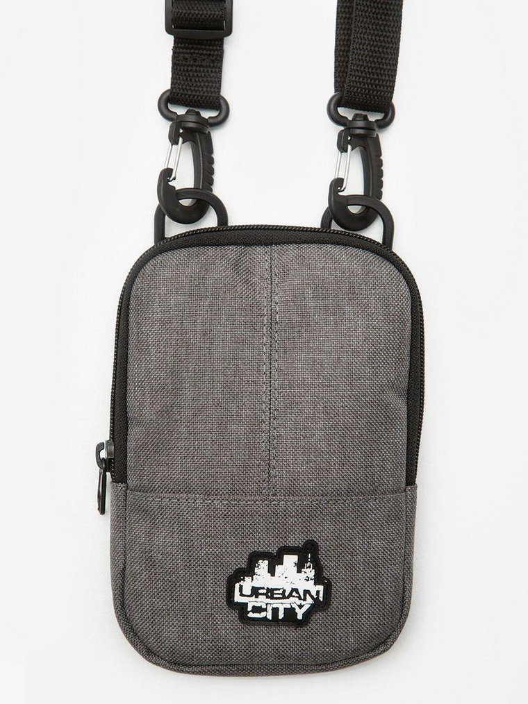 Gum Logo Pocket Streetbag Grey Heather