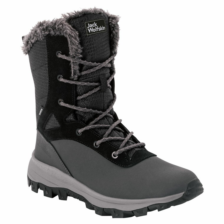 Damskie buty zimowe Jack Wolfskin EVERQUEST TEXAPORE SNOW HIGH W Phantom / Black - 35,5