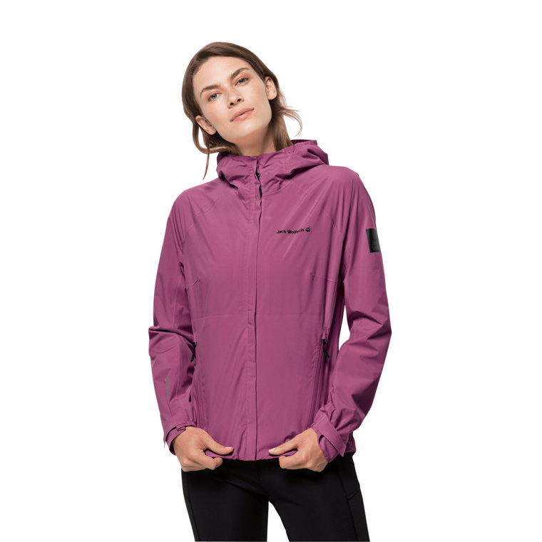 Damska kurtka przeciwdeszczowa TASMAN PEAK JKT W violet quartz - L