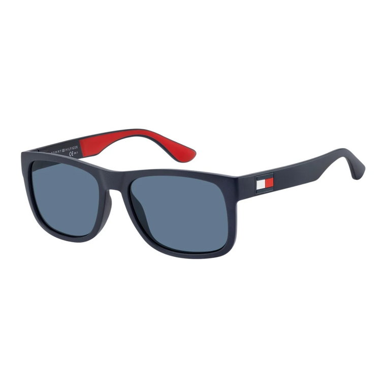 TH 1556/S 8RU Niebiesko-Czerwone Okulary przeciwsłoneczne Tommy Hilfiger