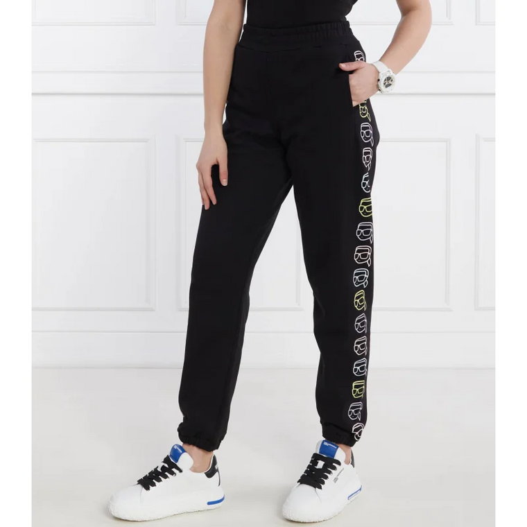 Karl Lagerfeld Spodnie dresowe ikonik 2.0 outline | Regular Fit