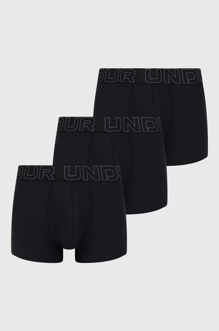 Under Armour bokserki 3-pack męskie kolor czarny