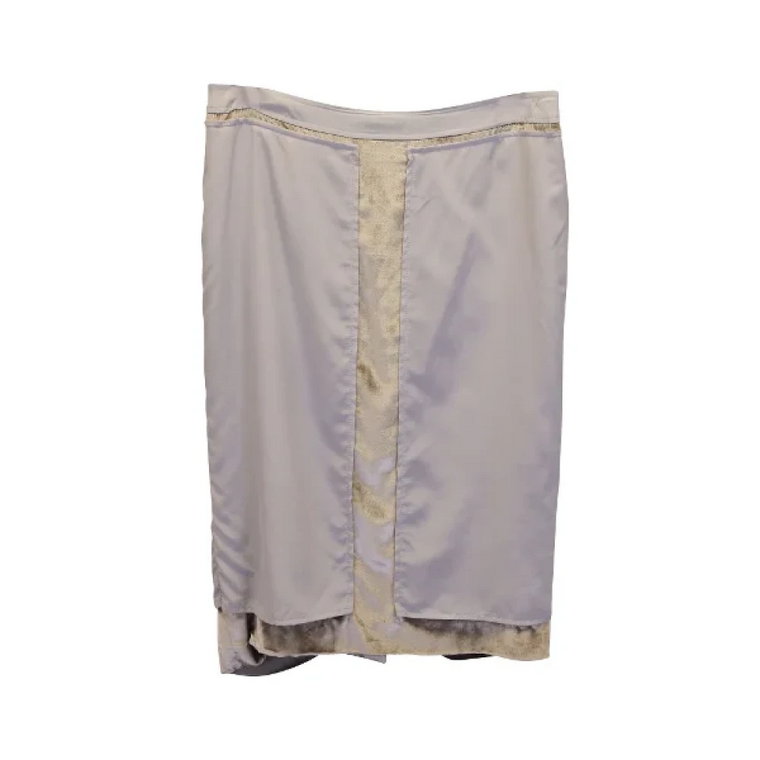 Pre-owned Viscose bottoms Saint Laurent Vintage