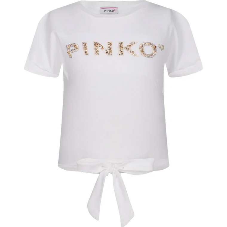 Pinko UP T-shirt | Cropped Fit | stretch