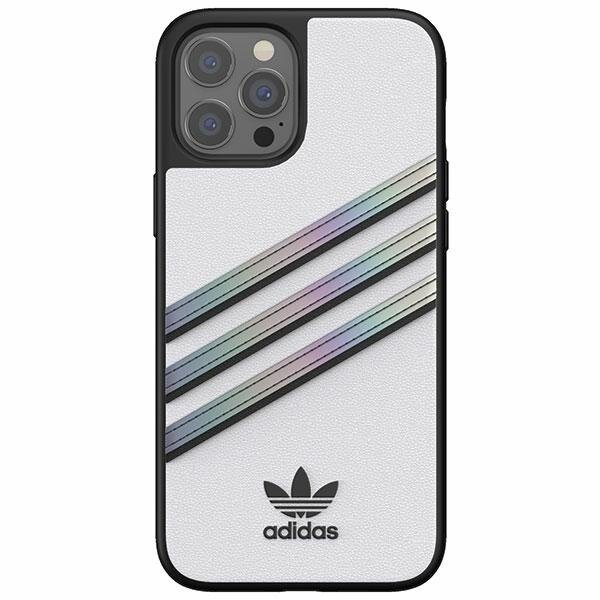 Adidas OR Moudled Case PU iPhone 12 Pro Max biały/white 43712