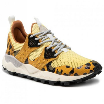 Sneakersy FLOWER MOUNTAIN - Corax 0012015672.05.1G23 Yellow/Black