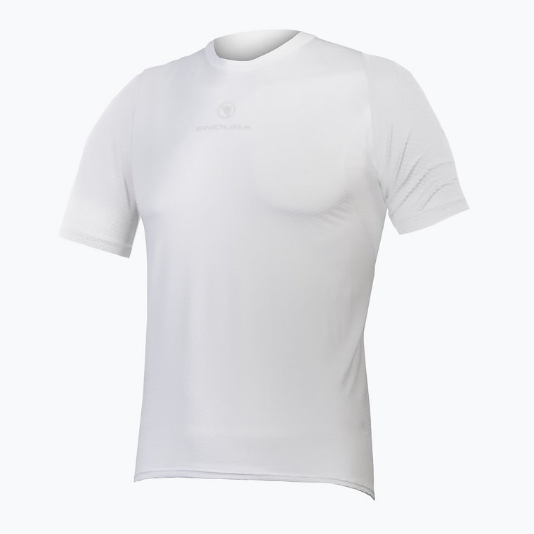 Koszulka rowerowa męska Endura Translite II S/S white