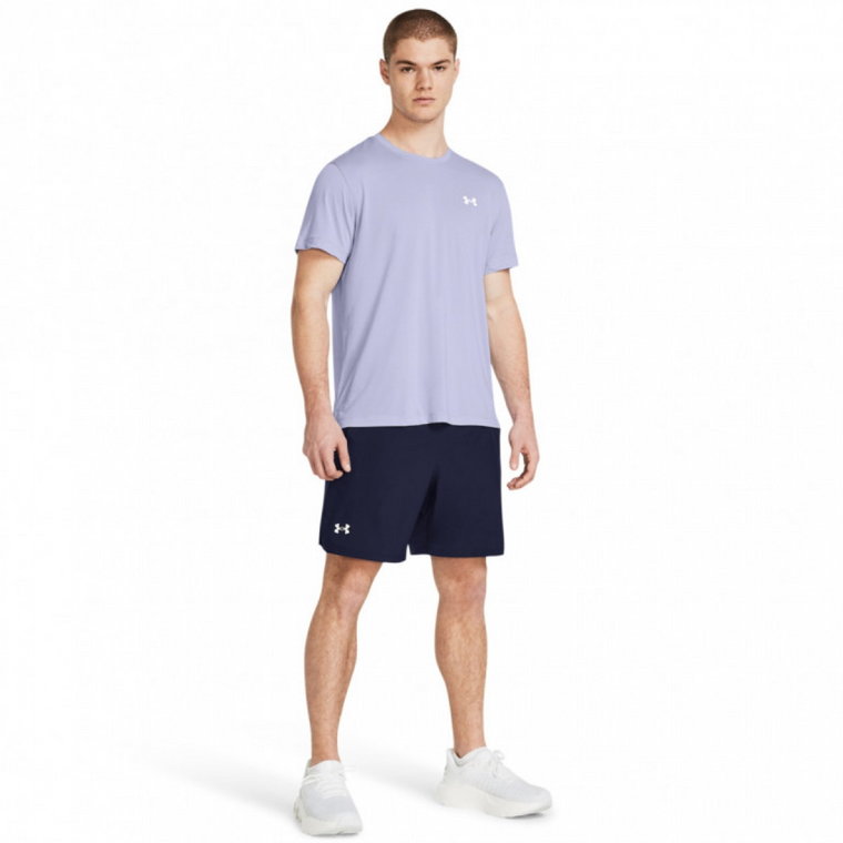 Męskie spodenki do biegania Under Armour UA Launch 7'' Short - granatowe