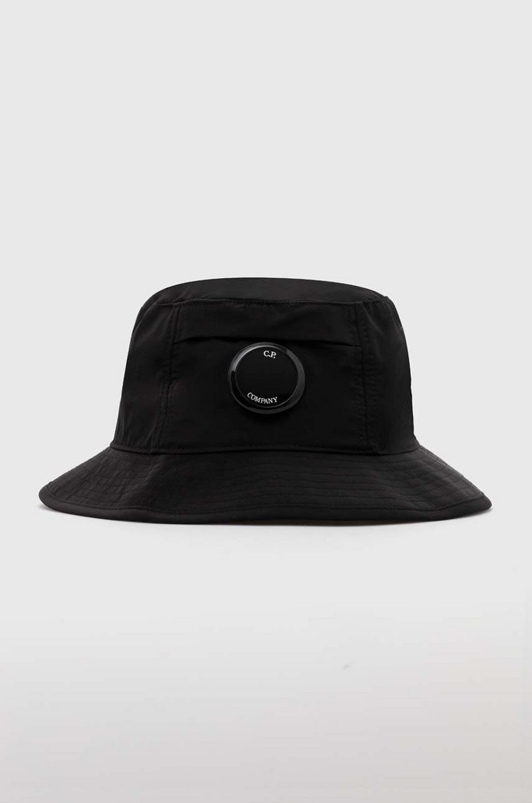 C.P. Company kapelusz Chrome-R Bucket kolor czarny 16CMAC367A005904A