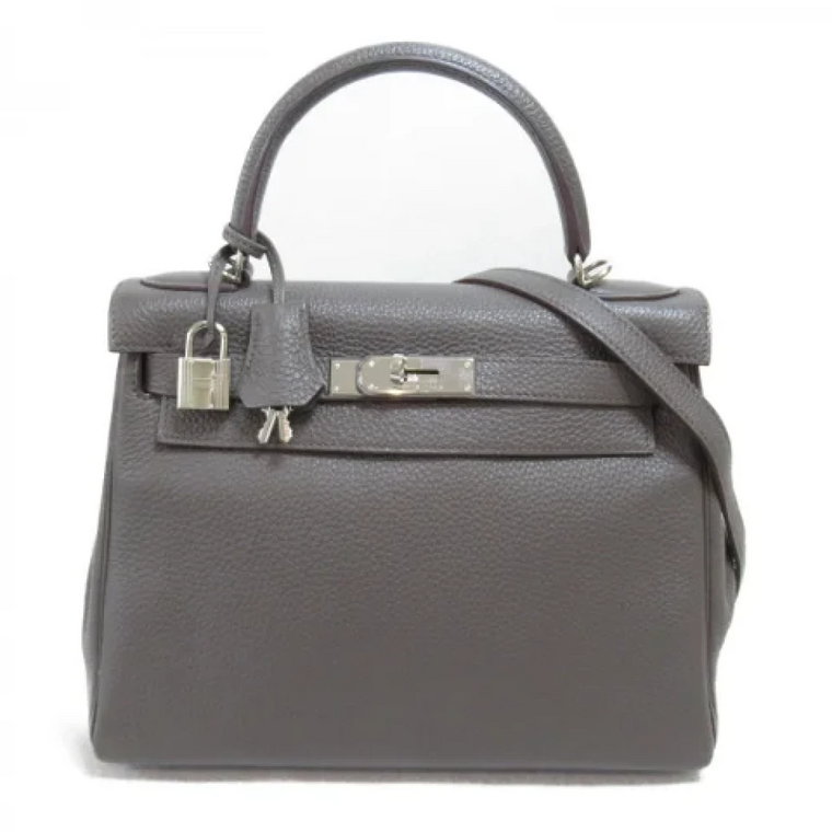 Pre-owned Leather handbags Hermès Vintage