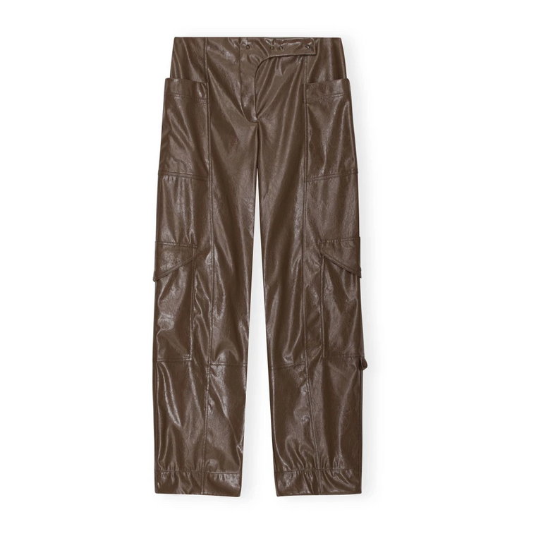 Leather Trousers Ganni