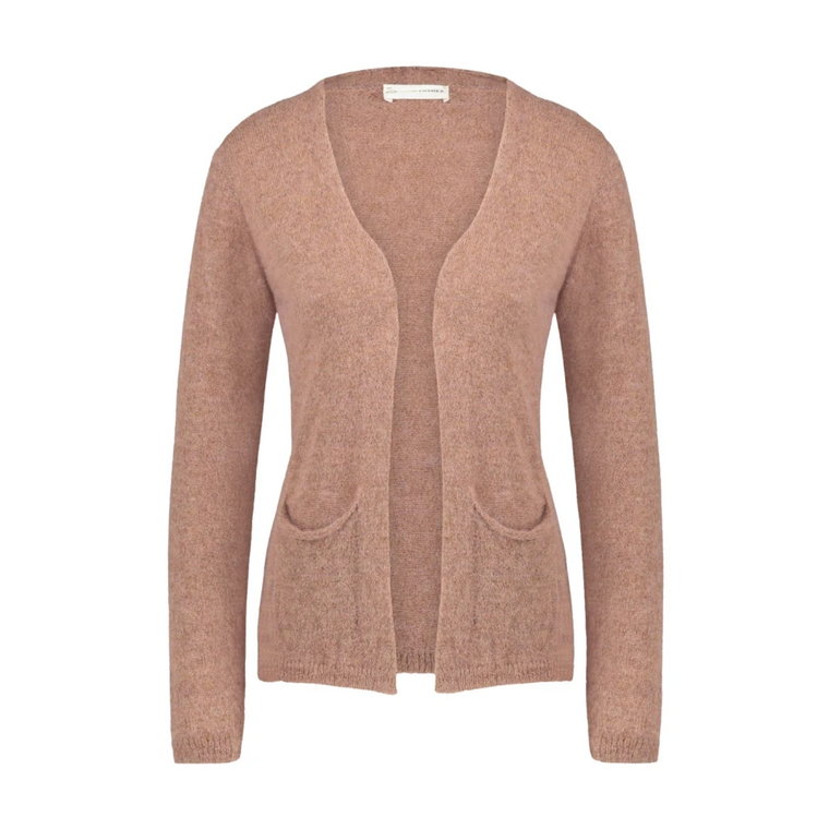 Luksusowy Brązowy Sweter z Alpaki Jane Lushka