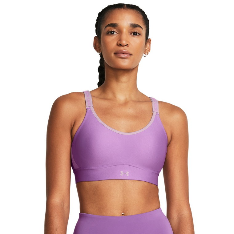 Biustonosz treningowy Under Armour UA Infinity Mid 2.0 Bra - fioletowy