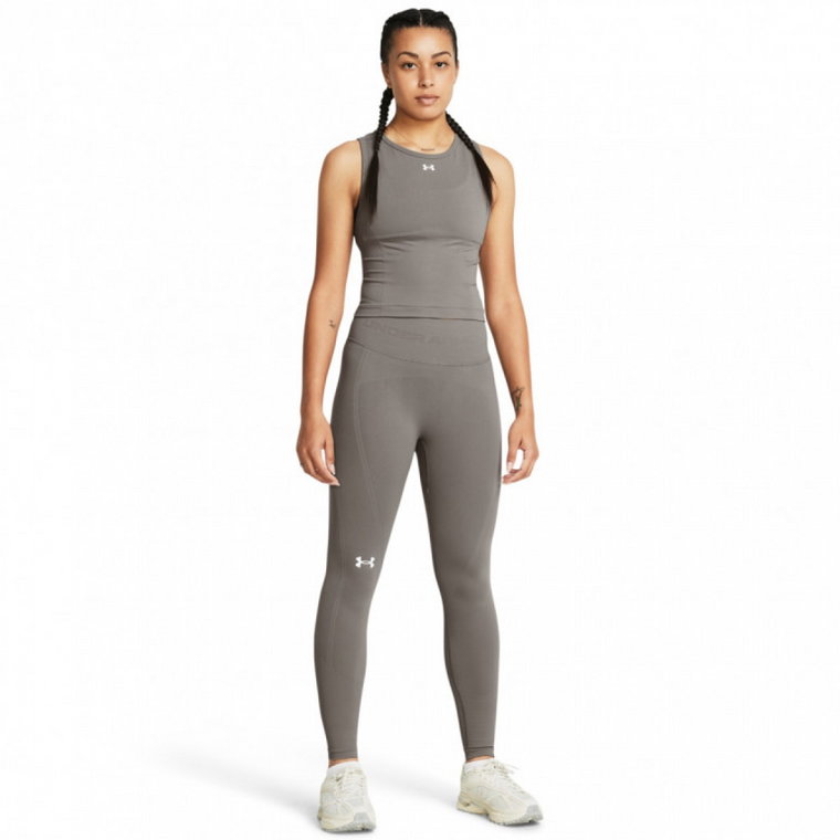 Damskie legginsy treningowe Under armour UA Train Seamless Legging - szare