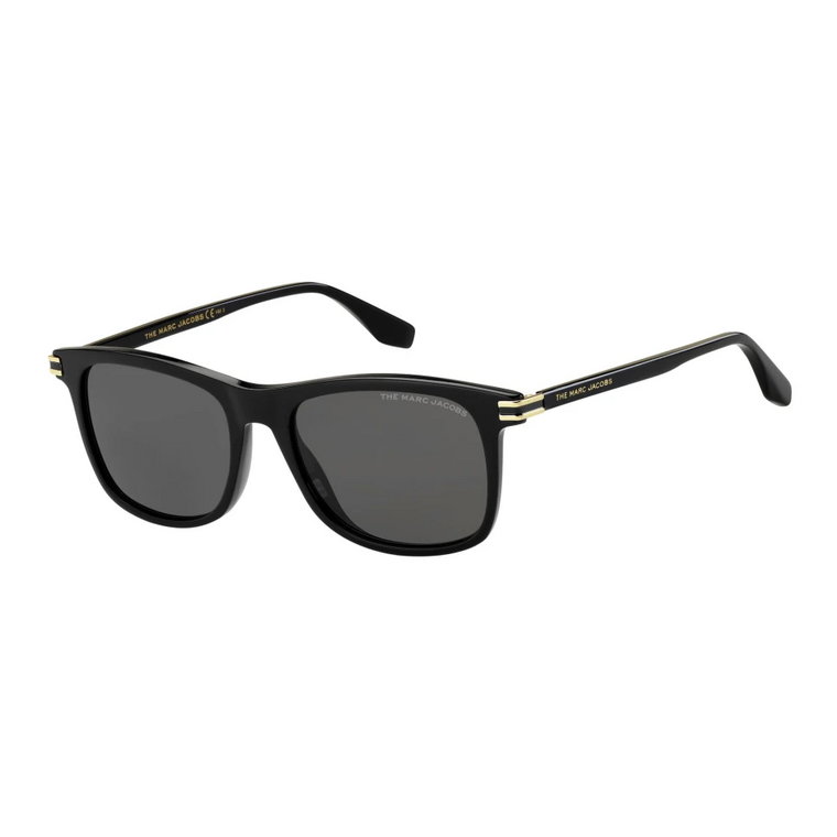 Czarne Złote Okulary Przeciwsłoneczne Marc 530/S Marc Jacobs