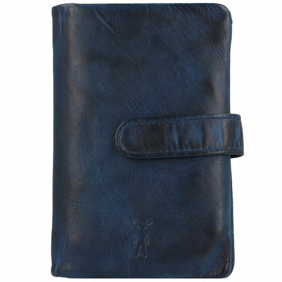 Jack Kinsky Nelson Wallet RFID Leather 9,5 cm marine