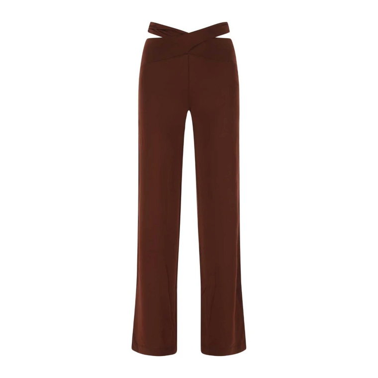 Slim-Fit Bordeaux Stretch Viscose Pant Marine Serre