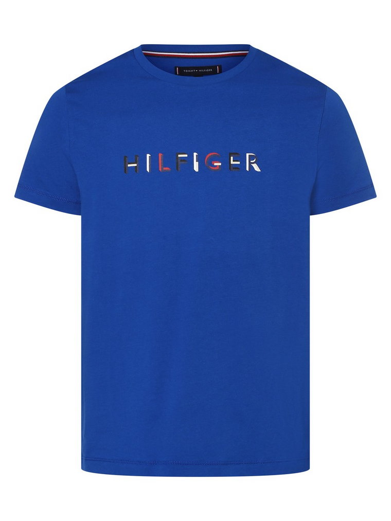 Tommy Hilfiger - T-shirt męski, niebieski