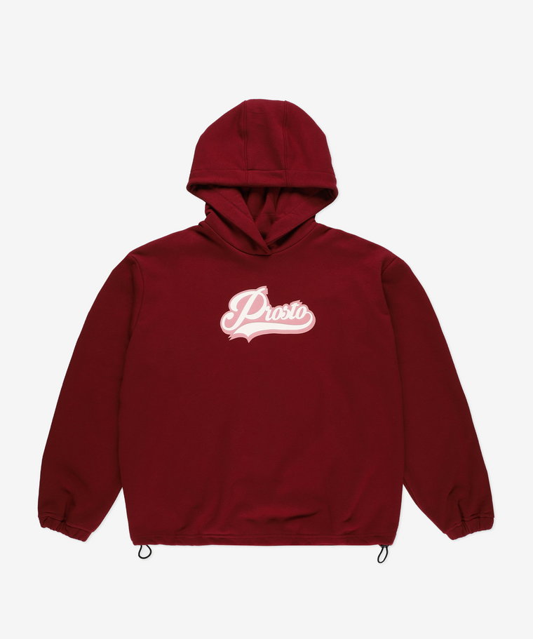 Hoodie Scripy Burgundy