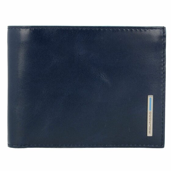 Piquadro Blue Square Etui na karty kredytowe skórzane 12,5 cm nachtblau