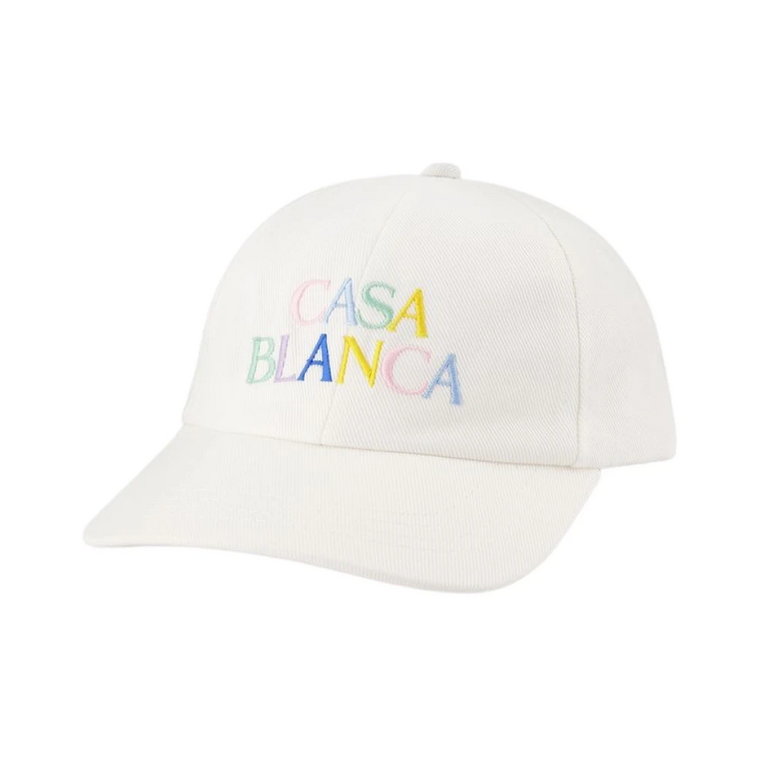 Elegancki Stacked Logo Hat Casablanca