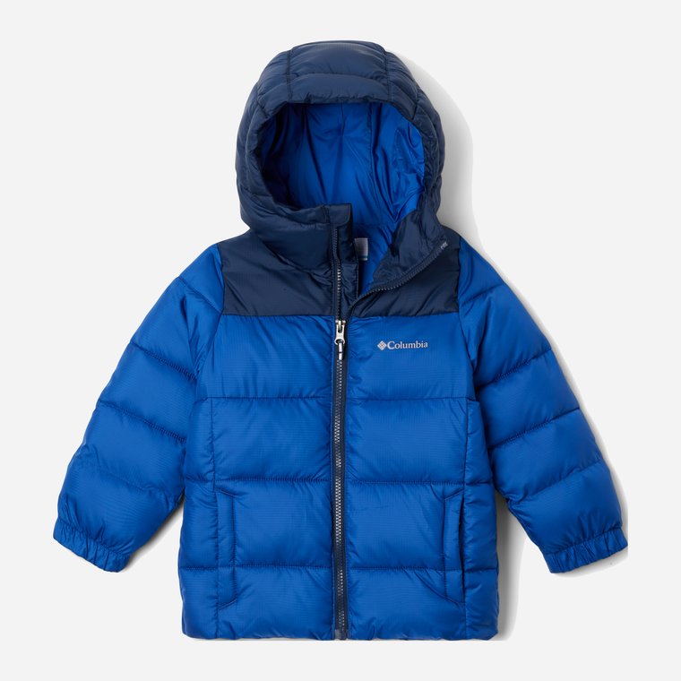 Kurtka chłopięca zimowa Columbia Puffect Hooded Jacket 2096273433 86 Niebieska (195981109092). Kurtki chłopięce